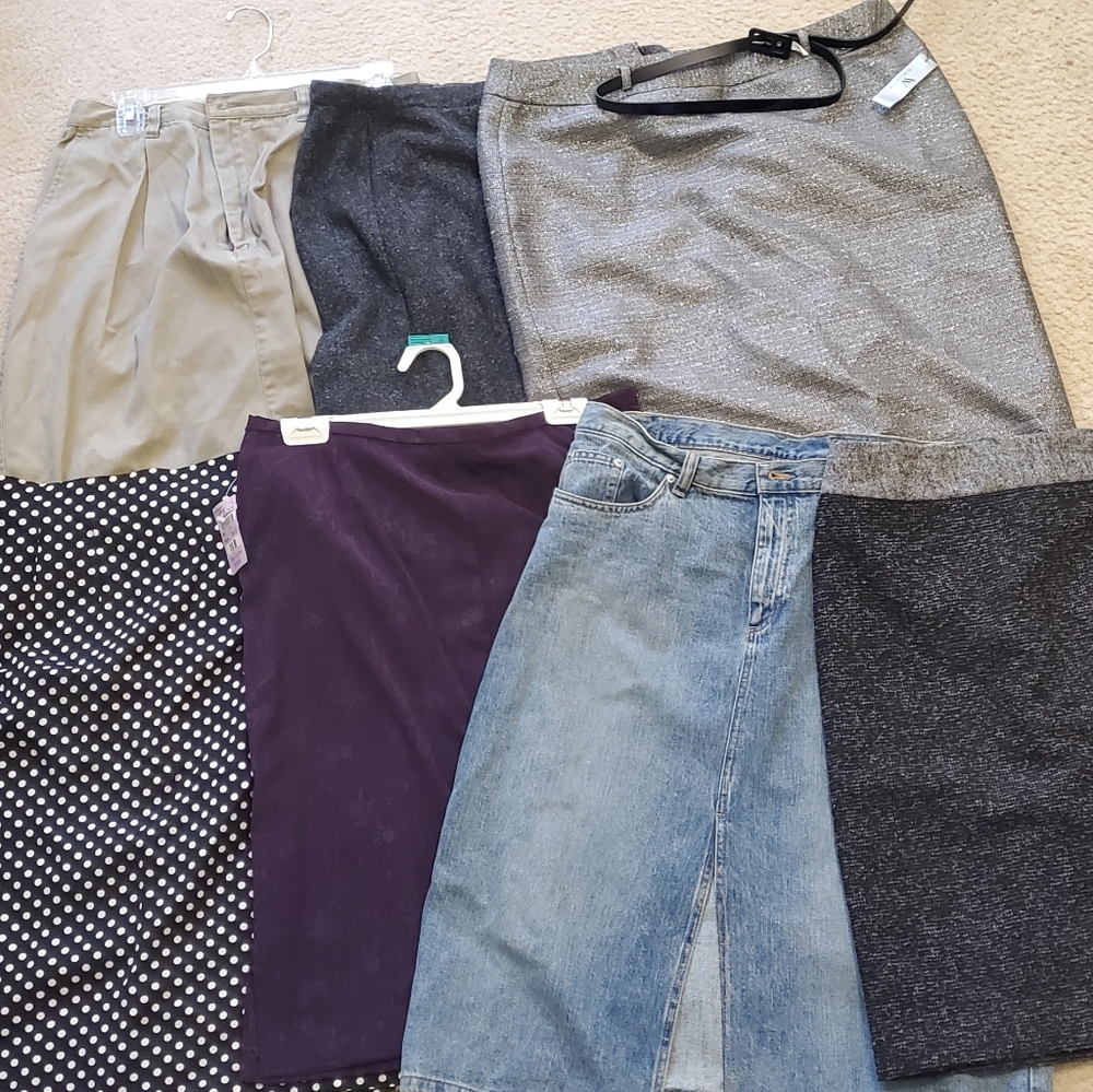 Lot of size 14 skirts
